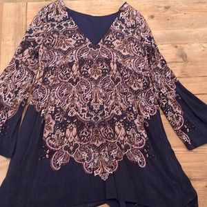 Navy Free People min dress